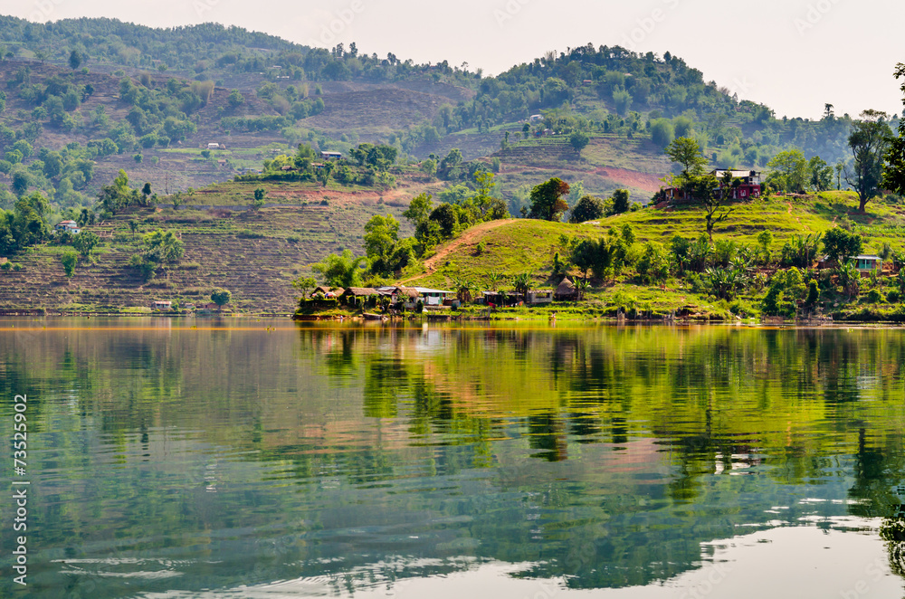 Fototapeta premium Lake Begnas Nepal