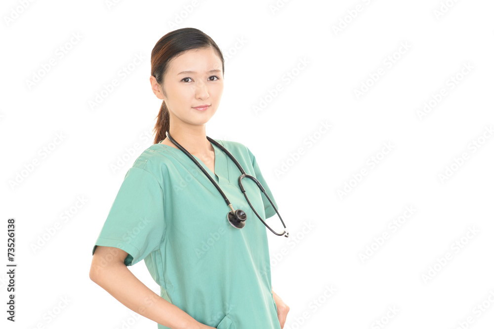笑顔の女医 笑顔の女医