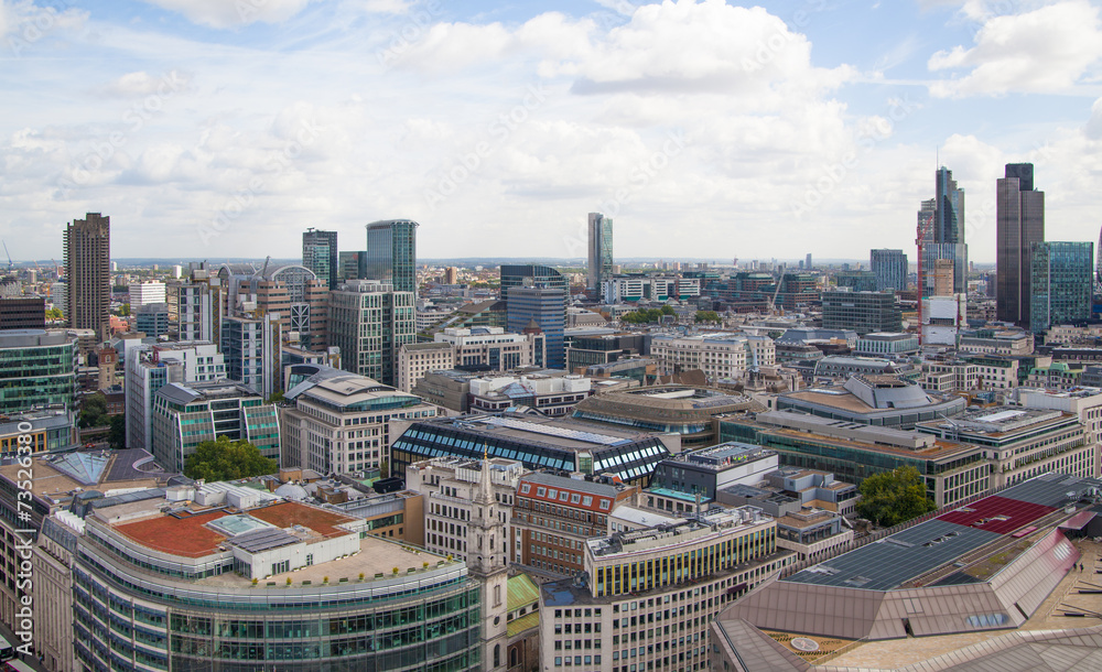 Obraz premium London panorama view form St. Paul cathedral