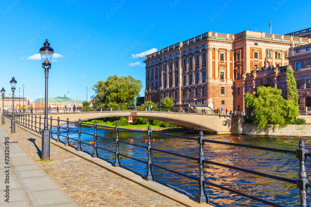 Old Town in Stockholm, Sweden