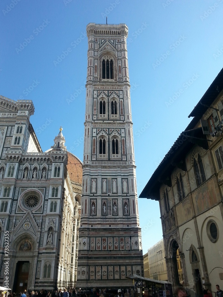 Florenz, Dom - Glockenturm