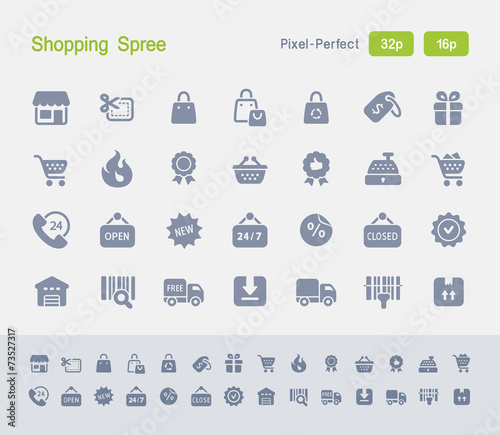 Shopping Spree | Granite Icons