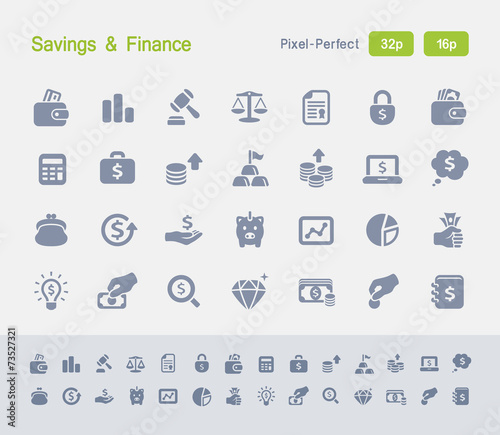 Savings & Finance | Granite Icons