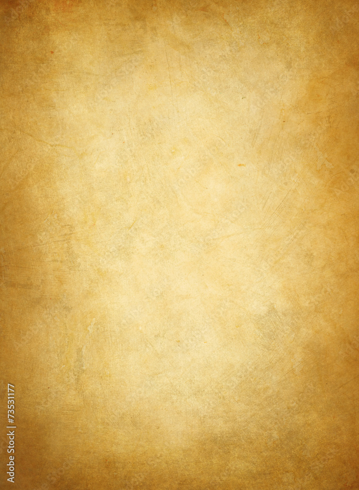 old yellow  paper texture or background with dark vignette borde