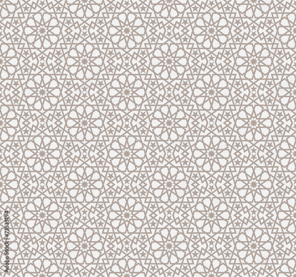 seamless pattern in islamic style