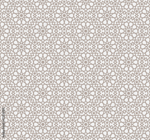 seamless pattern in islamic style