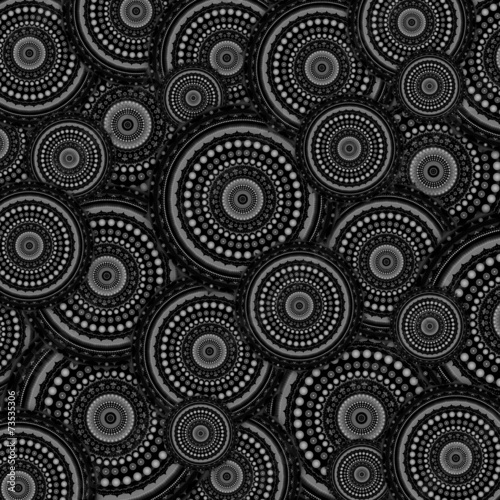 Black Mandala Pattern