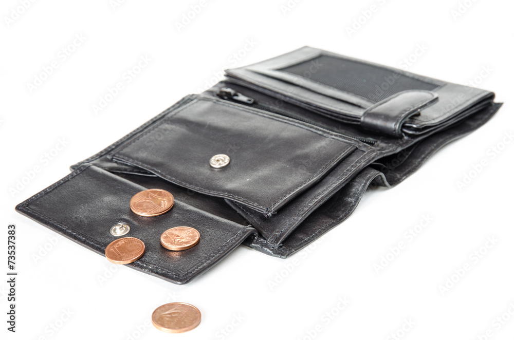 few money in wallet few money in wallet