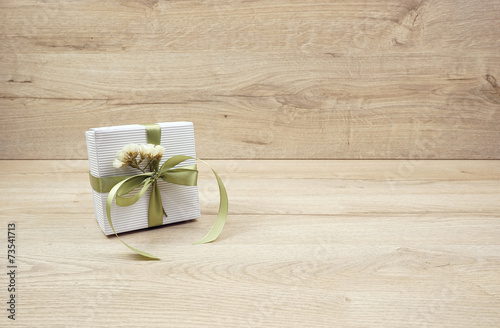 Gift paper box background