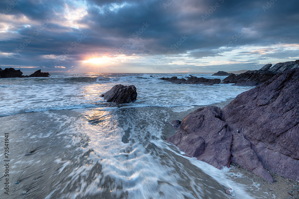Whitsand Bay in Cornwall Whitsand Bay in Cornwall