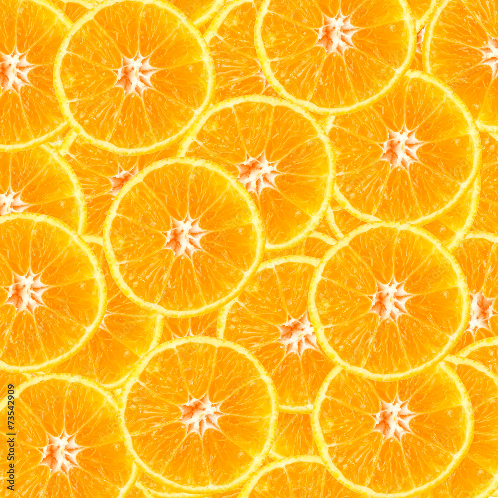 Half of orange isolated on white background Half of orange isolated on white background