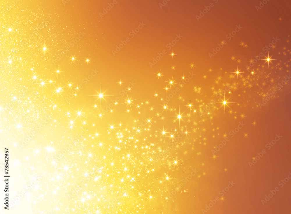 Fototapeta premium starlight gold background
