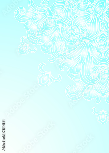 Abstract decoration vintage background. Vector Christmas backdro