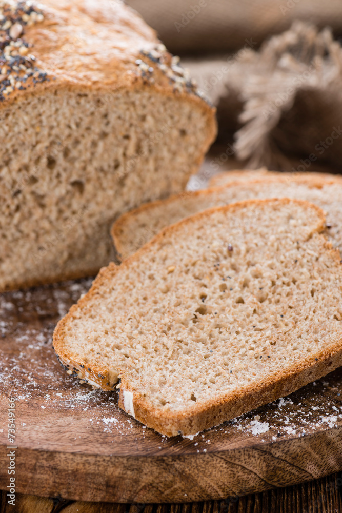 Fresh baked bread