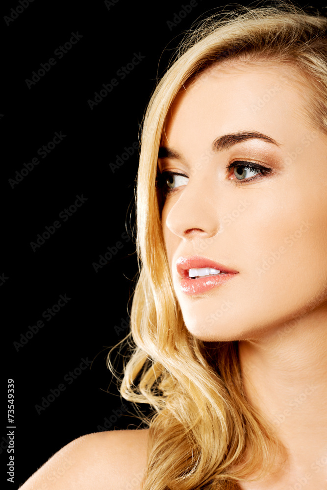 Fototapeta premium Portrait of sensual woman