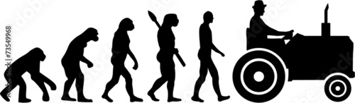 Tractor Farmer Evolution