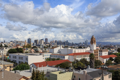 Canvas Print San Francisco Rooftops