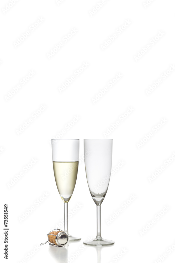 Glasses of Champagne