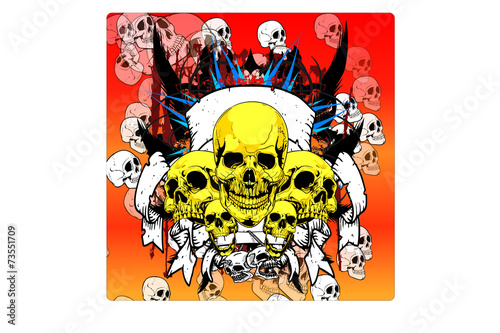 Skull Totenkopf Wappen