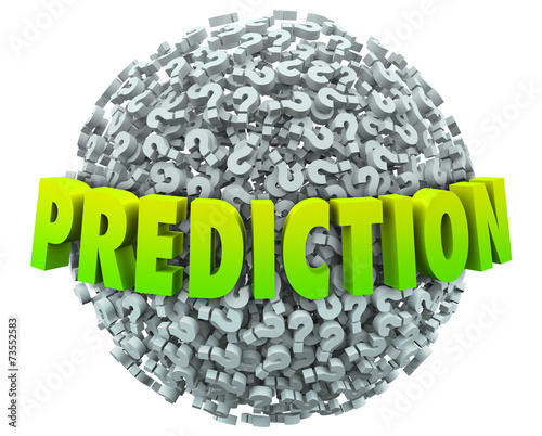 Prediction Question Mark Sphere Prophesy Fate Guessing Future Ou photo