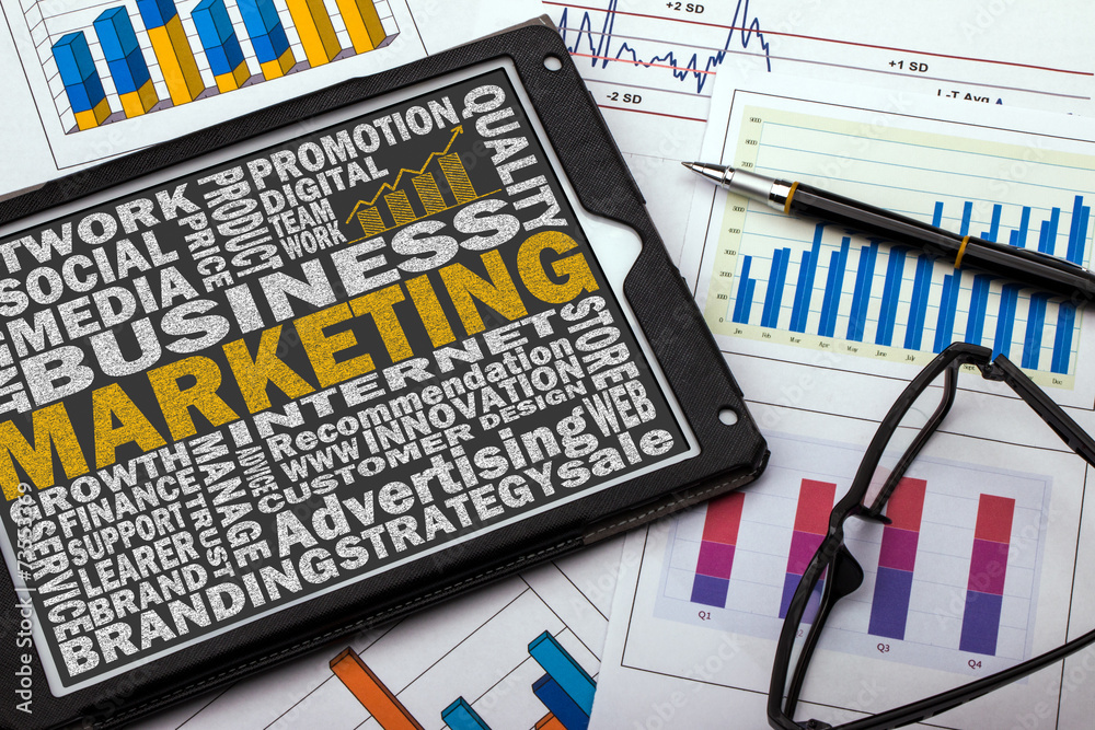 Obraz premium marketing concept