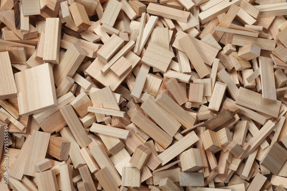 pile of wooden blocks/Tree of cedar pile of wooden blocks/Tree of cedar