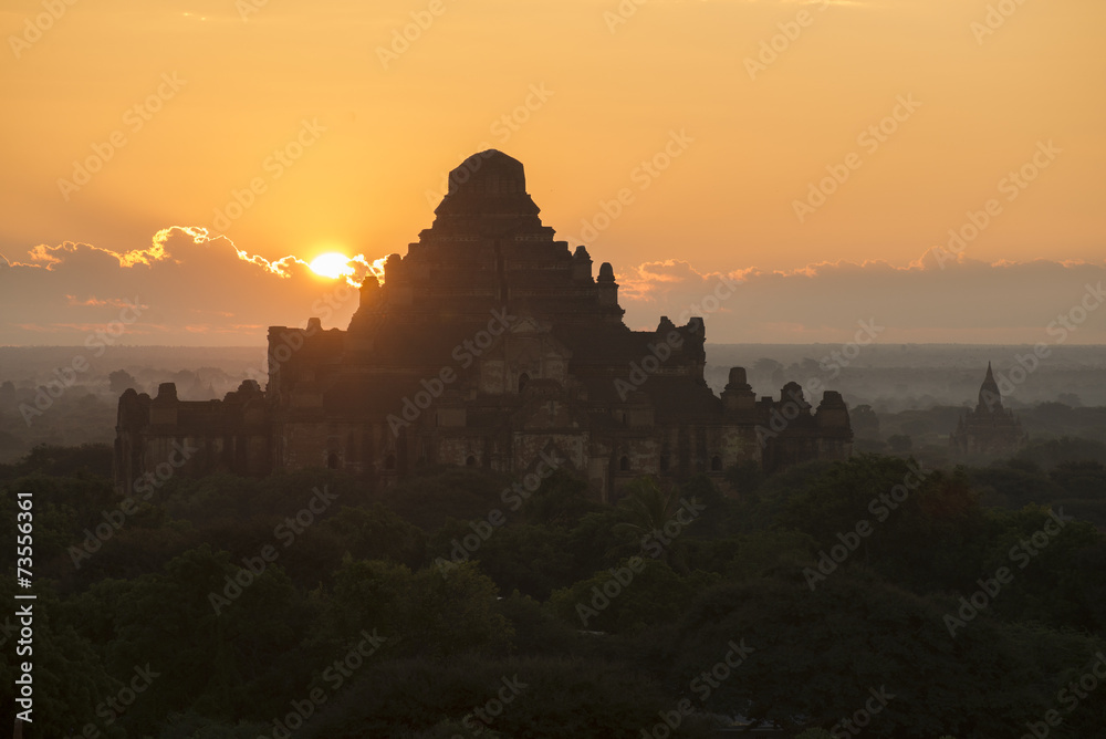 temples in Bagan, Myanmar