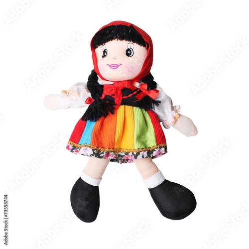 colorful handmade doll for baby girls