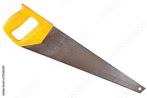 Принти на полотні crosscut hand saw isolated on white