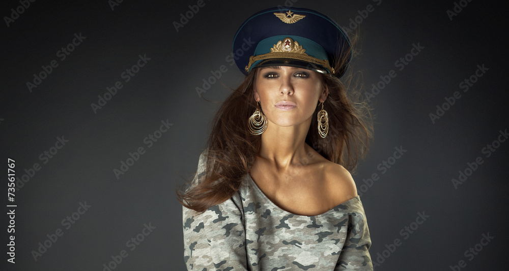 Portrait of sexy woman