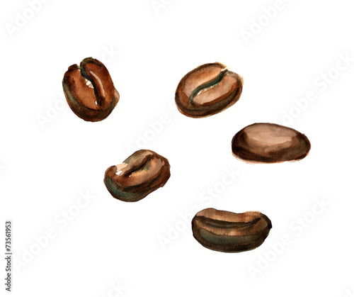 Roasted coffee beans