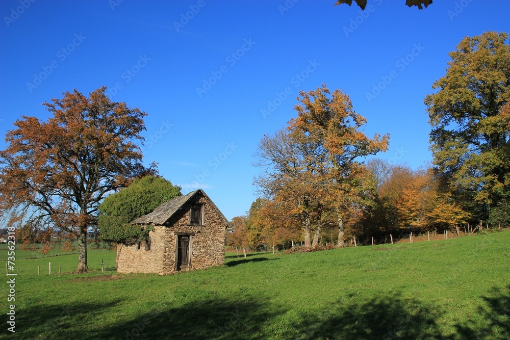 Cabane à la campagne. Cabane à la campagne.