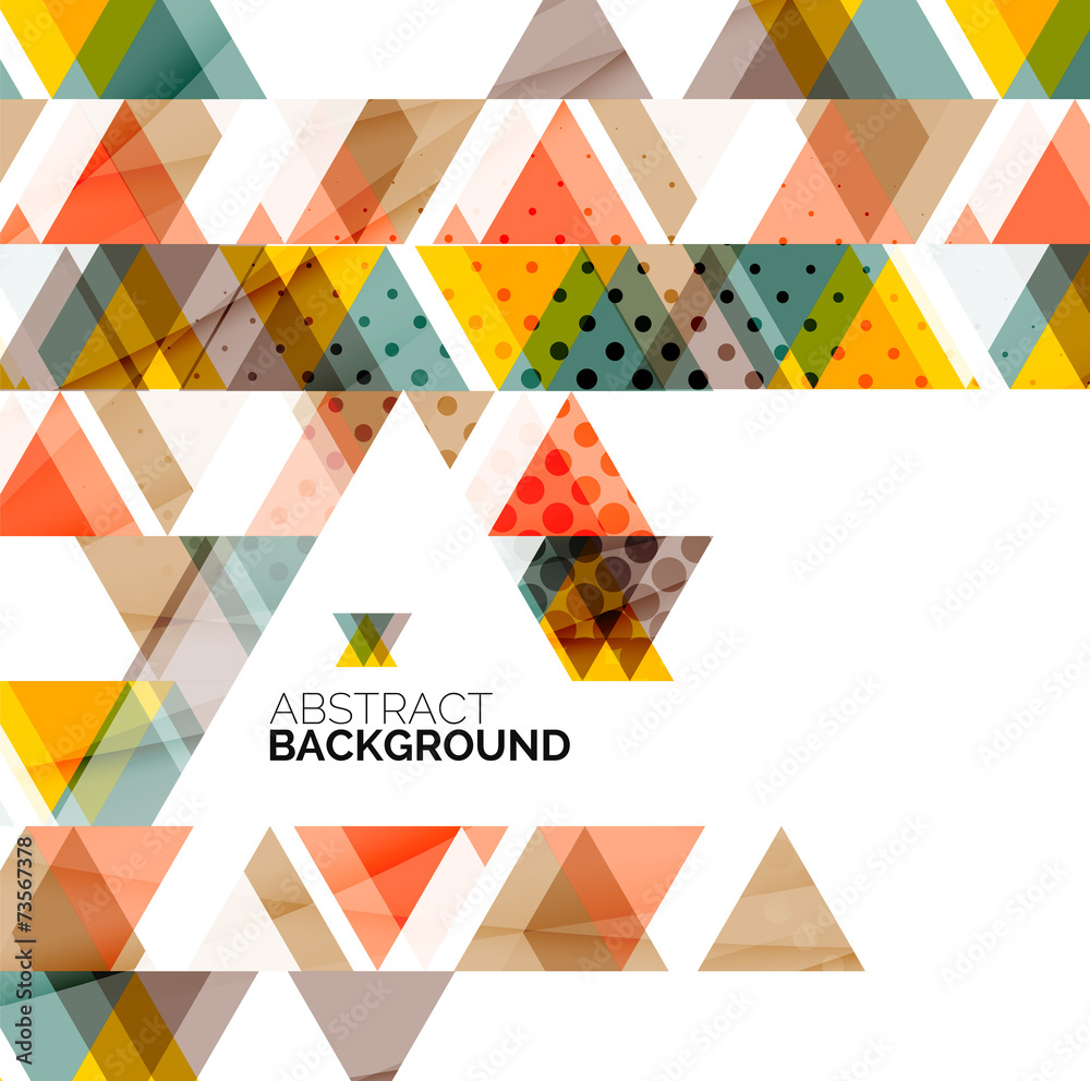 Triangle geometric abstract background Triangle geometric abstract background