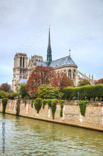 Notre Dame de Paris cathedral © andreykr