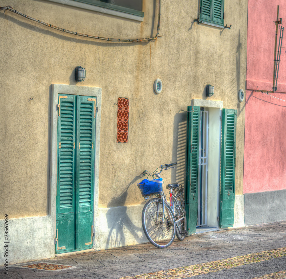 bicycle in Alghero seafront