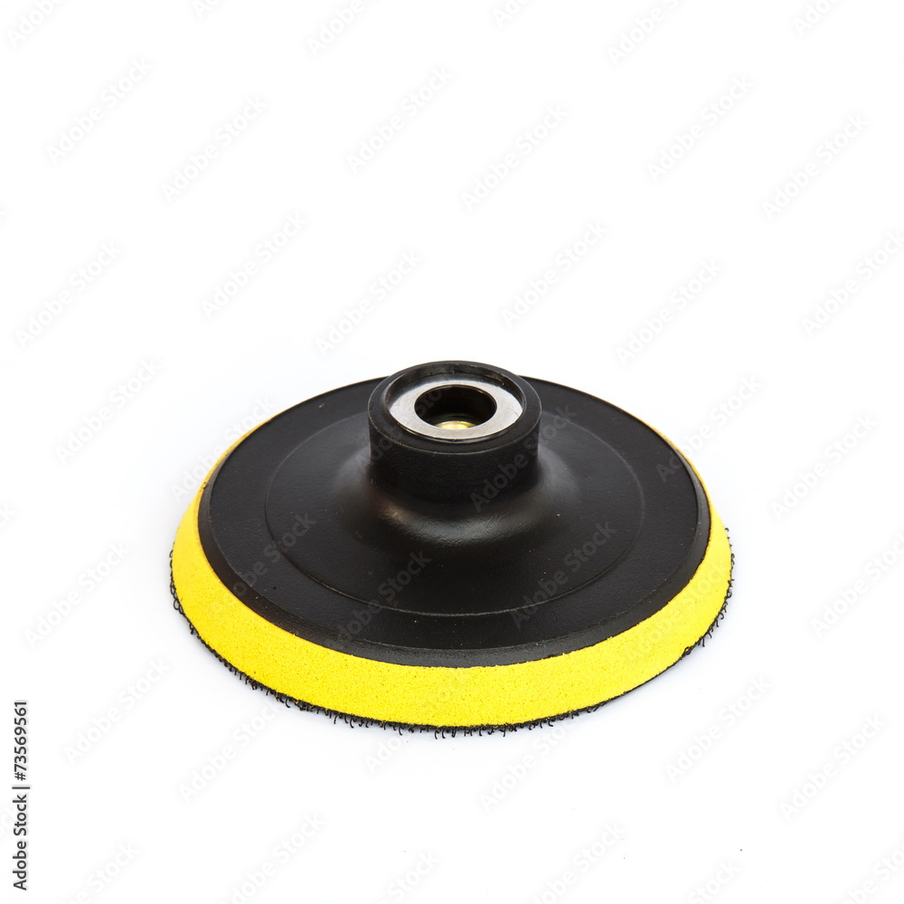 Pad holder isolated on white background Pad holder isolated on white background