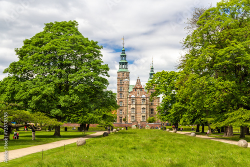 Rosenborg Castle Gardens in Copenhagen - Denmark