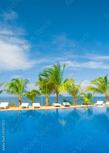 Fancy Hotel Swimming Space