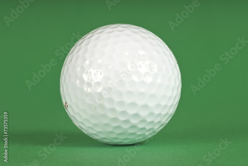 Golf Ball On Green