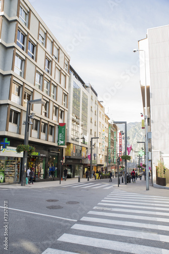 town of Andorra La Vella