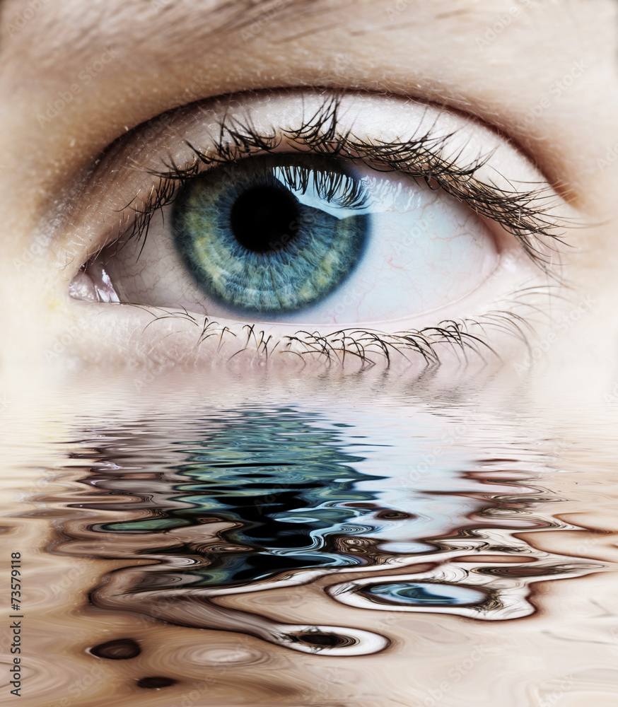 Fototapeta premium eye of the child