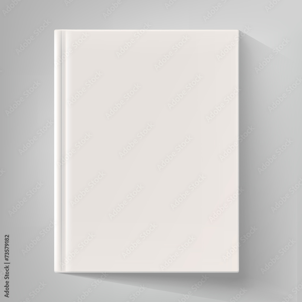 Obraz premium Blank book cover