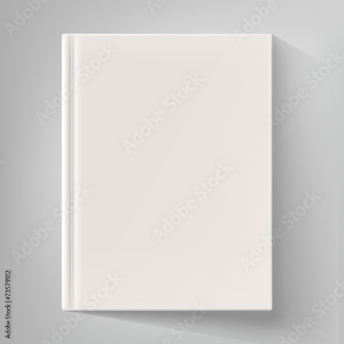 Blank book cover