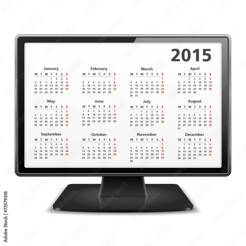 2015 Calendar 2015 Calendar