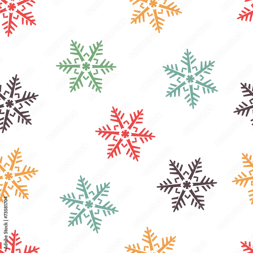 abstract winter seamless background with snowflakes motive abstract winter seamless background with snowflakes motive