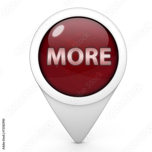 Free Download More pointer icon on white background - GFXLoad