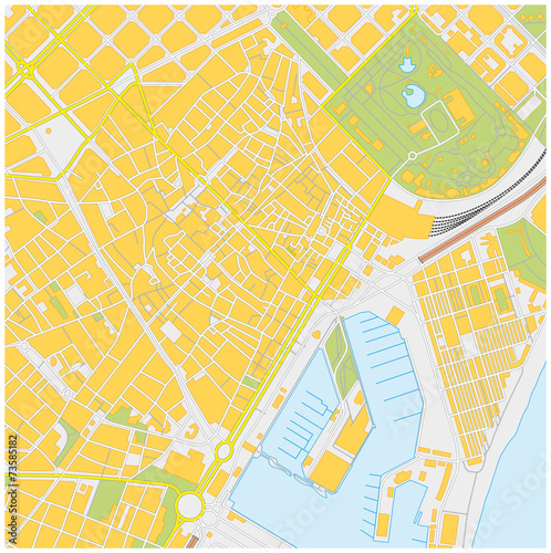 barcelona city map