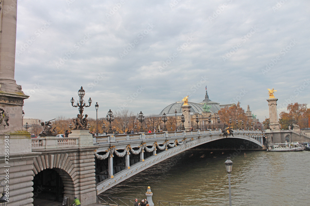 Fototapeta premium Paris pont Alexandre III