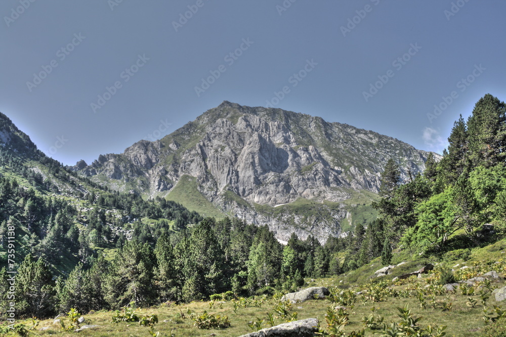 Pic du Roc blanc, Pyrénées ariégeoises
