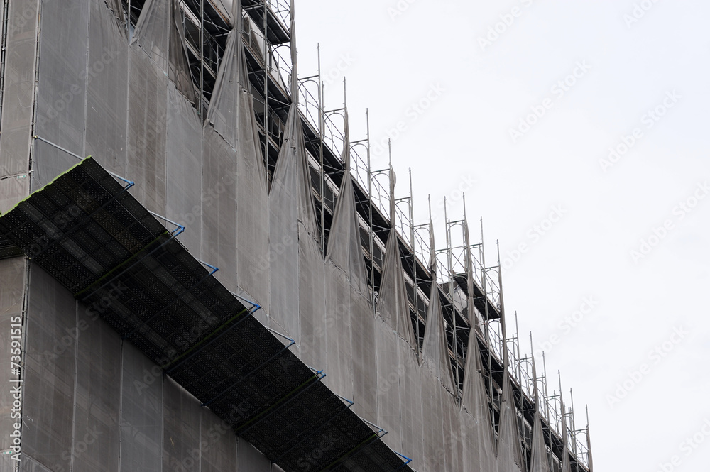 Naklejka premium Scaffolding-4